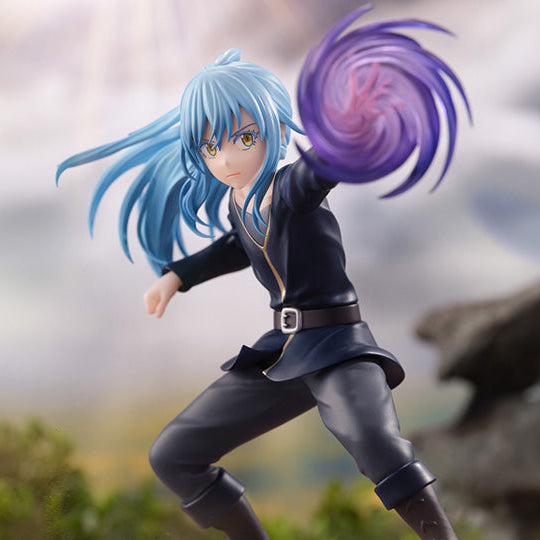 Rimuru Tempest Vibration Stars figure, dynamic action pose with sword.