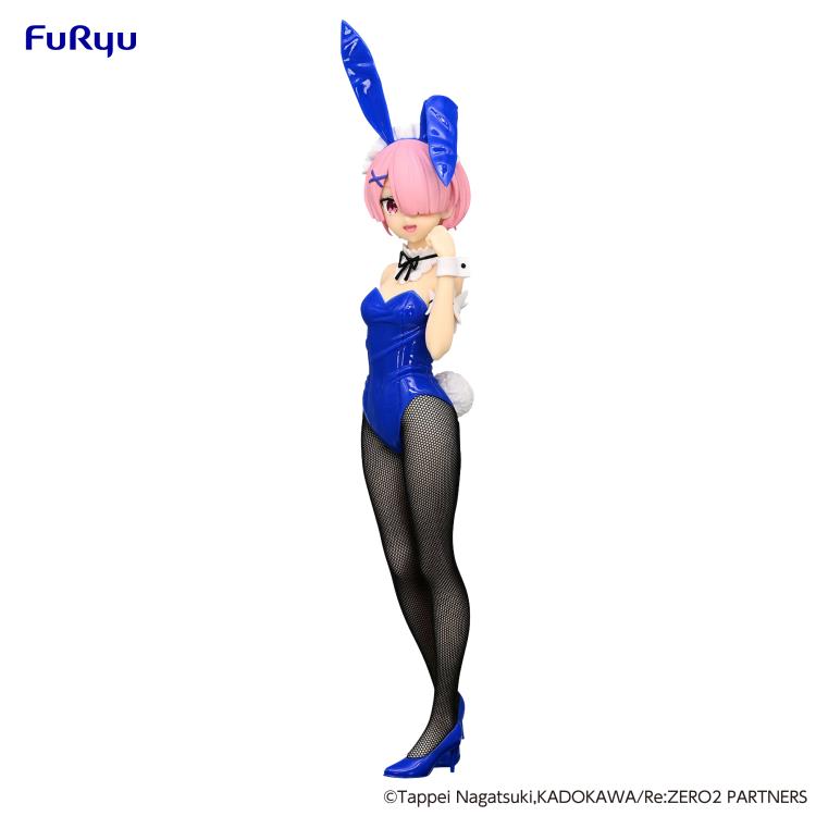 Ram BiCute Bunnies figure from Re:ZERO, featuring a playful bunny costume and pastel tones.
