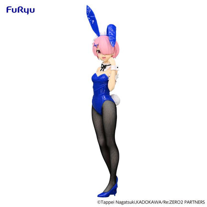Ram BiCute Bunnies figure from Re:ZERO, featuring a playful bunny costume and pastel tones.
