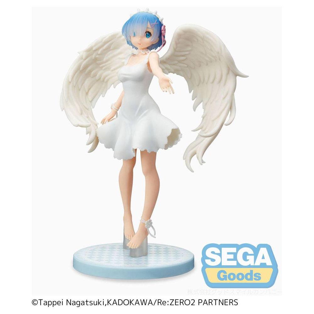 Re Zero : Starting Life in Another World - SPM PVC Statue Rem Demon Angel Ver.