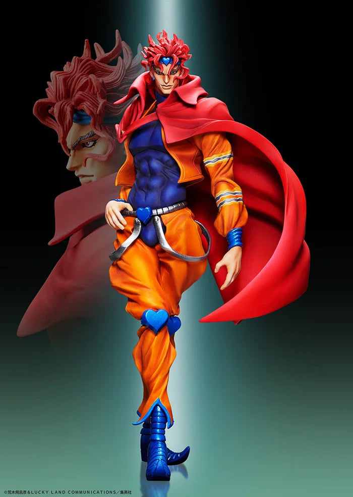 DIO Statue Legend figure from JoJo’s Bizarre Adventure Part 3, standing with outstretched arm and smug grin.