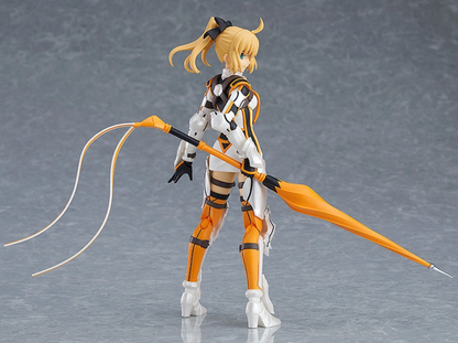 Figma Altria Pendragon in racing suit, articulated figure with alternate faces and accessories.

