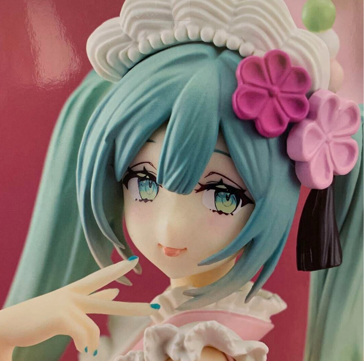 Hatsune Miku - Exeed Creative Figure Sweet Sweets – Matcha Parfait Sakura