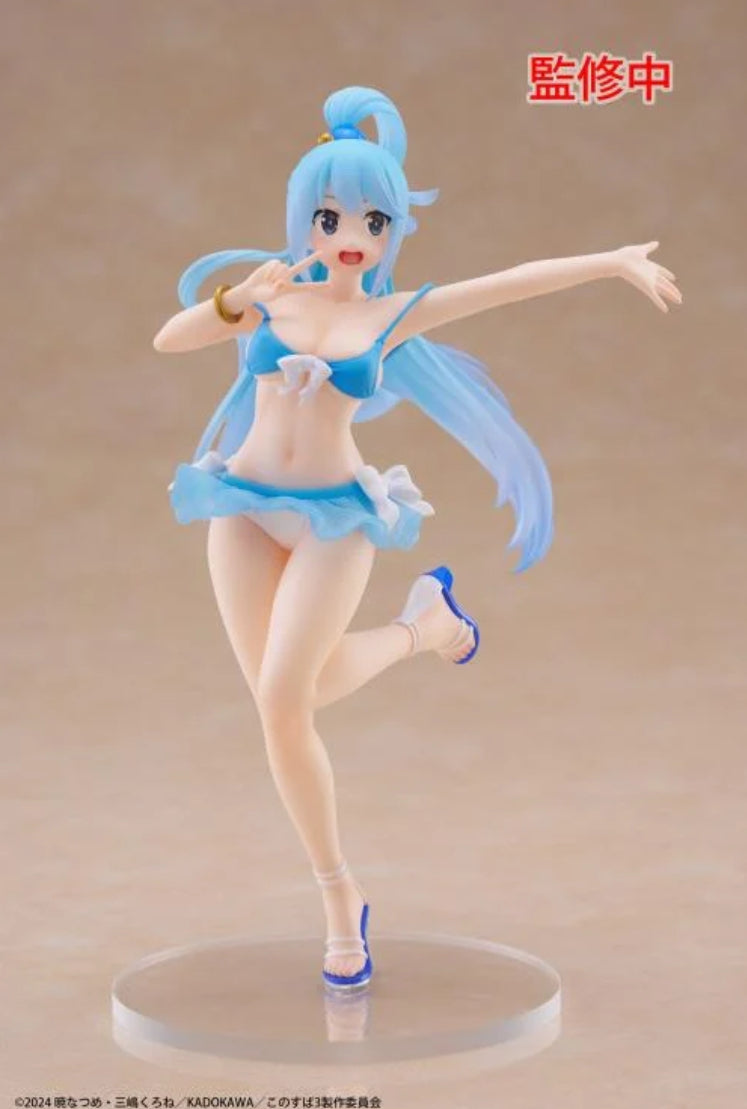 KonoSuba: God's Blessing on This Wonderful World! -Coreful Figure - Aqua (Swimwear Ver.)