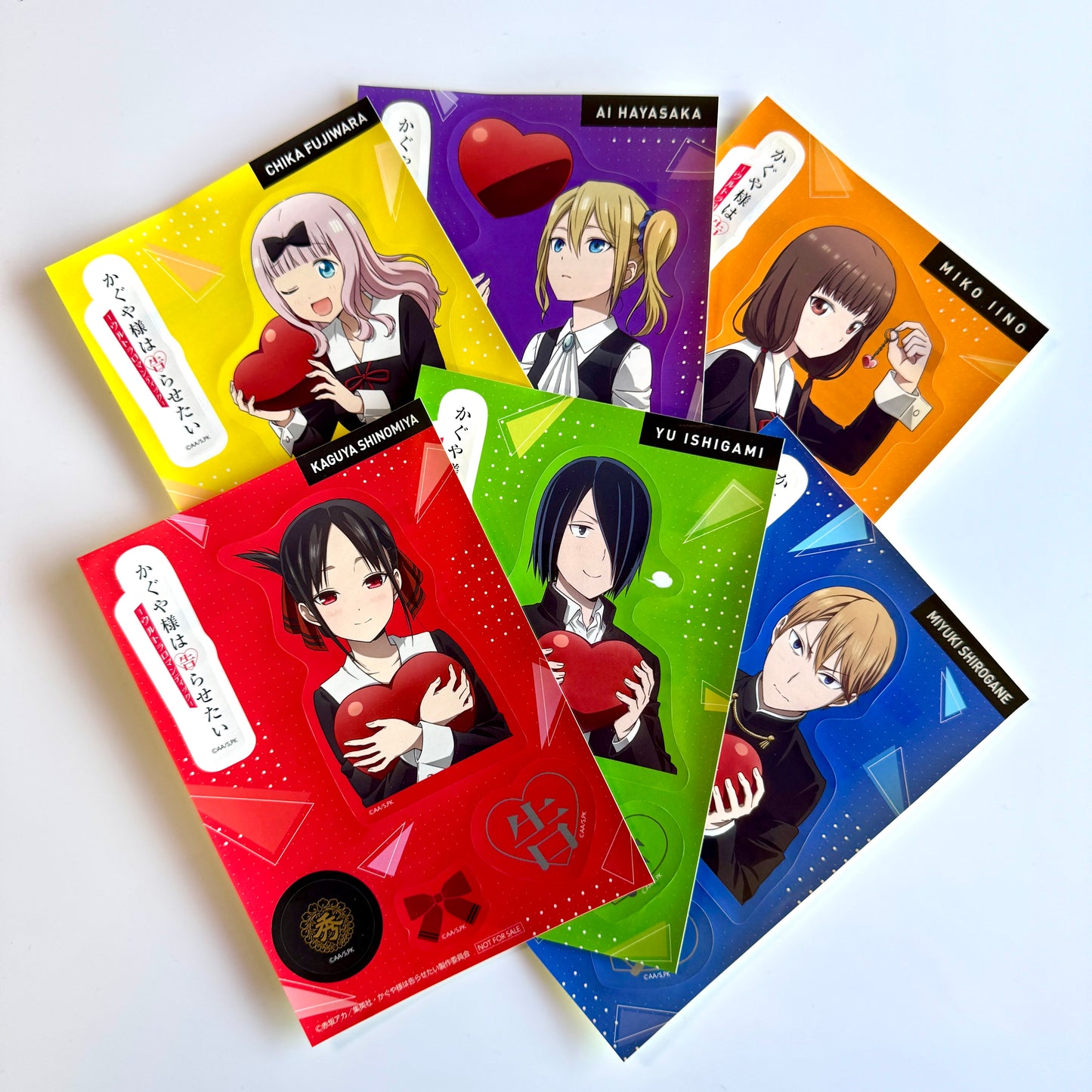 Kaguya-sama: Love is War - Lawson Convenience Store Exclusive Stickers