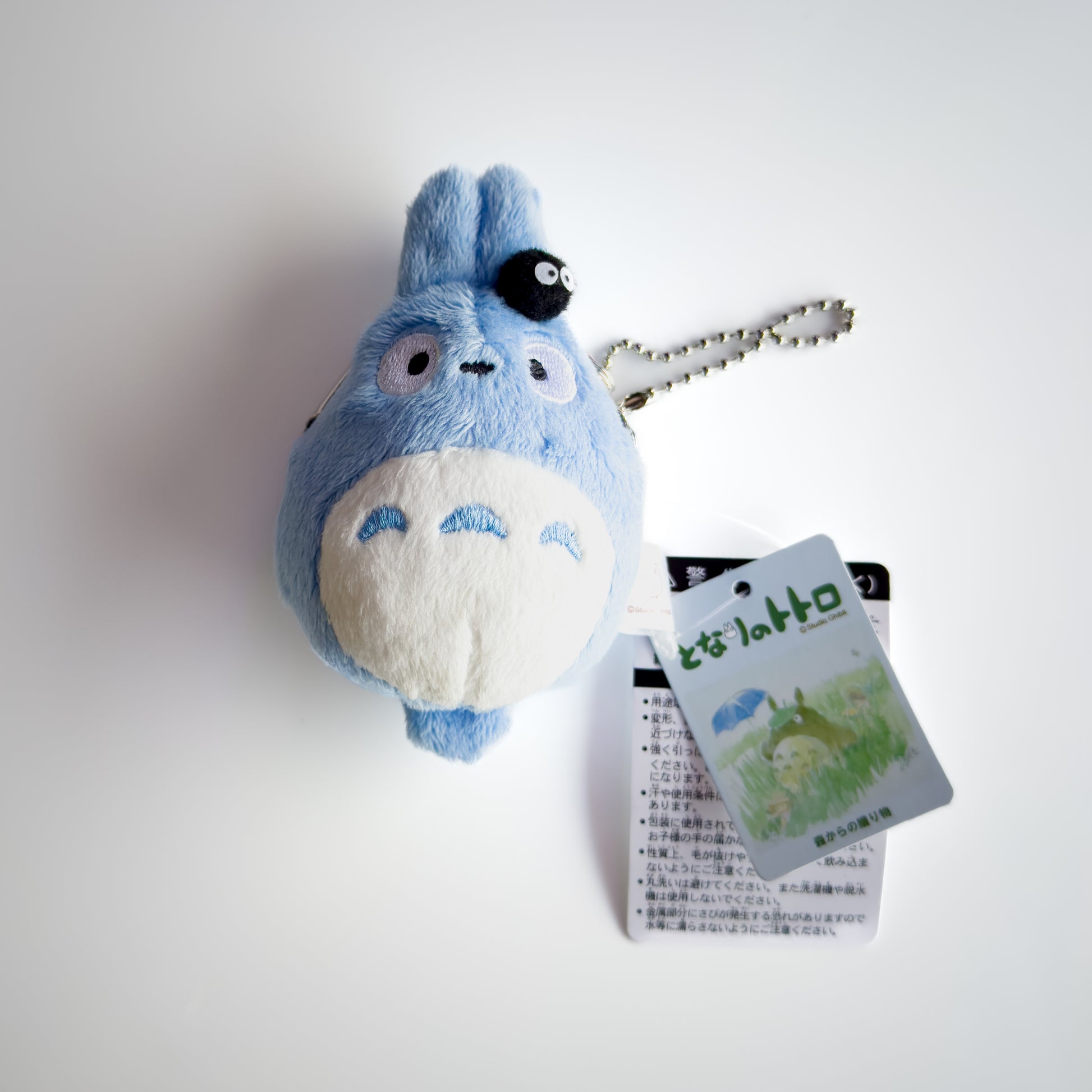 Studio Ghibli My Neighbor Totoro Mini Coin Purse featuring Medium Totoro, compact and soft, available at Mini Akihabara.