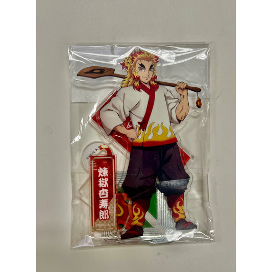 Demon Slayer ✖️ Pizza-La - Original Acrylic Figure - 2nd Edition Rengoku Kyojuro