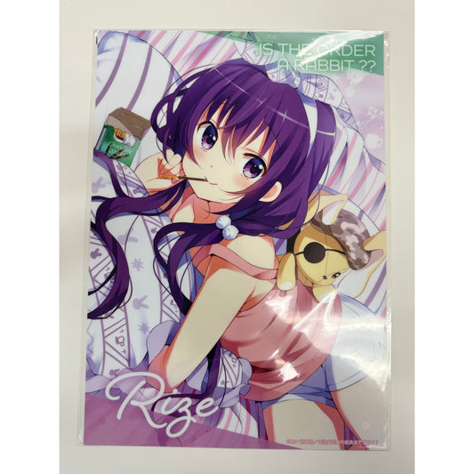 Is the Order a Rabbit? - Teatime Rize PVC Poster
