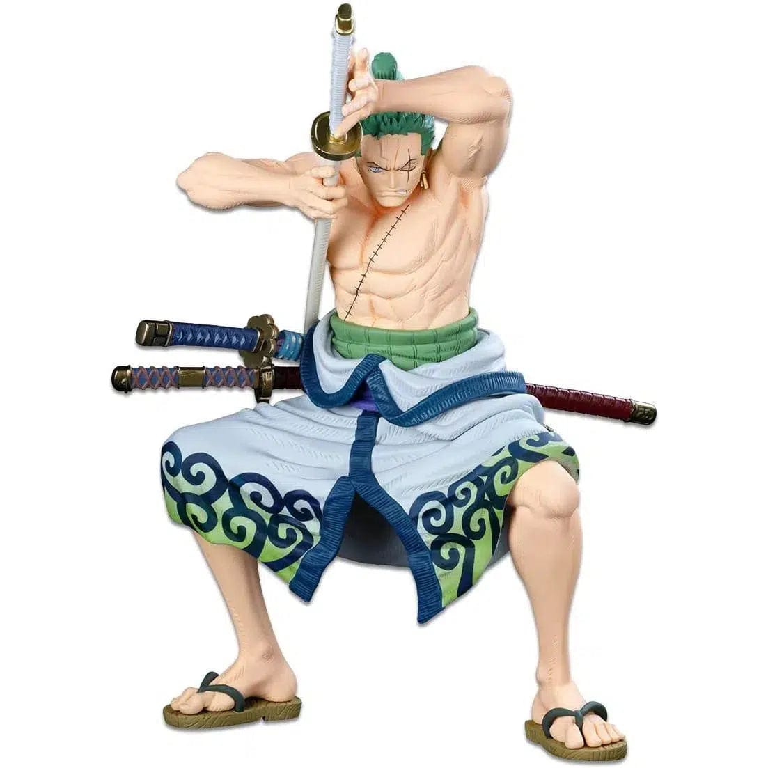 One Piece - Roronoa Zoro Figure (The Original Version) - Banpresto - World Figure Colosseum 3 Super Master Stars Piece