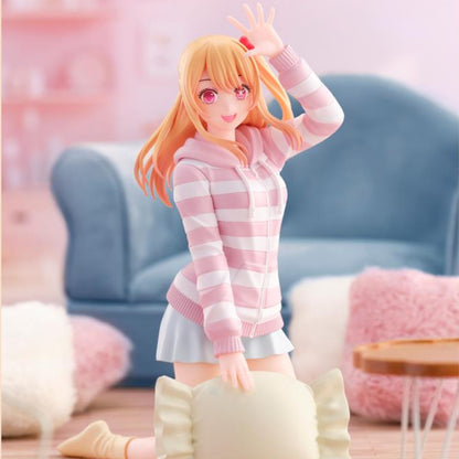 Ruby Relax Time figure from Oshi No Ko, seated figure with soft smile.