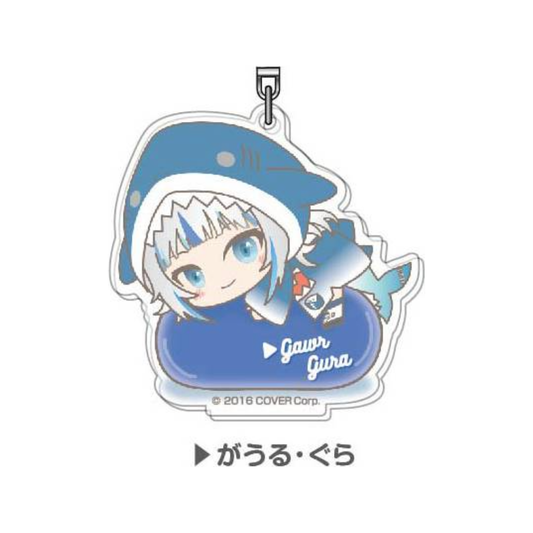 Hololive - Gawr Gura - Acrylic Keychain (09) - Hug Meets (Vol.02)