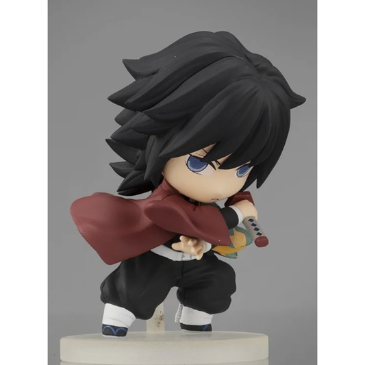 Bandai Spirits Giyu Tomioka Chibi Masters Figure from Demon Slayer: Kimetsu no Yaiba.