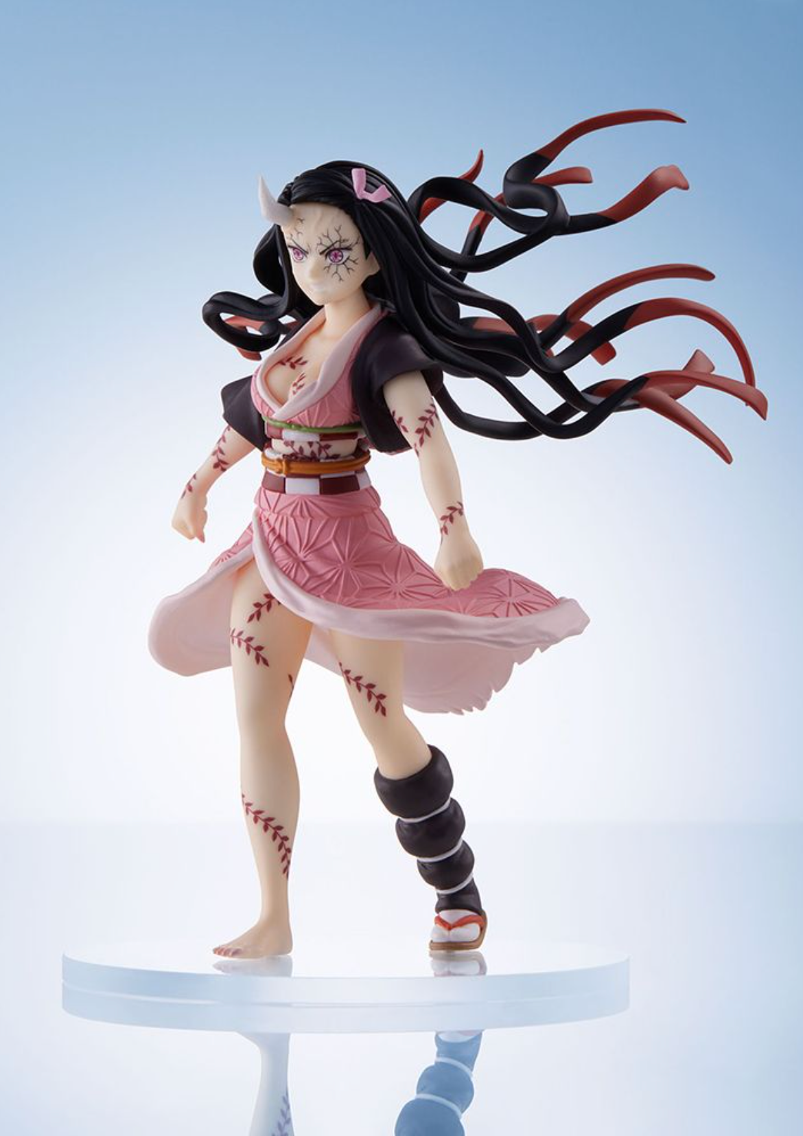 Aniplex Nezuko Kamado Demon Form Advancing Version ConoFig Figure from Demon Slayer: Kimetsu no Yaiba