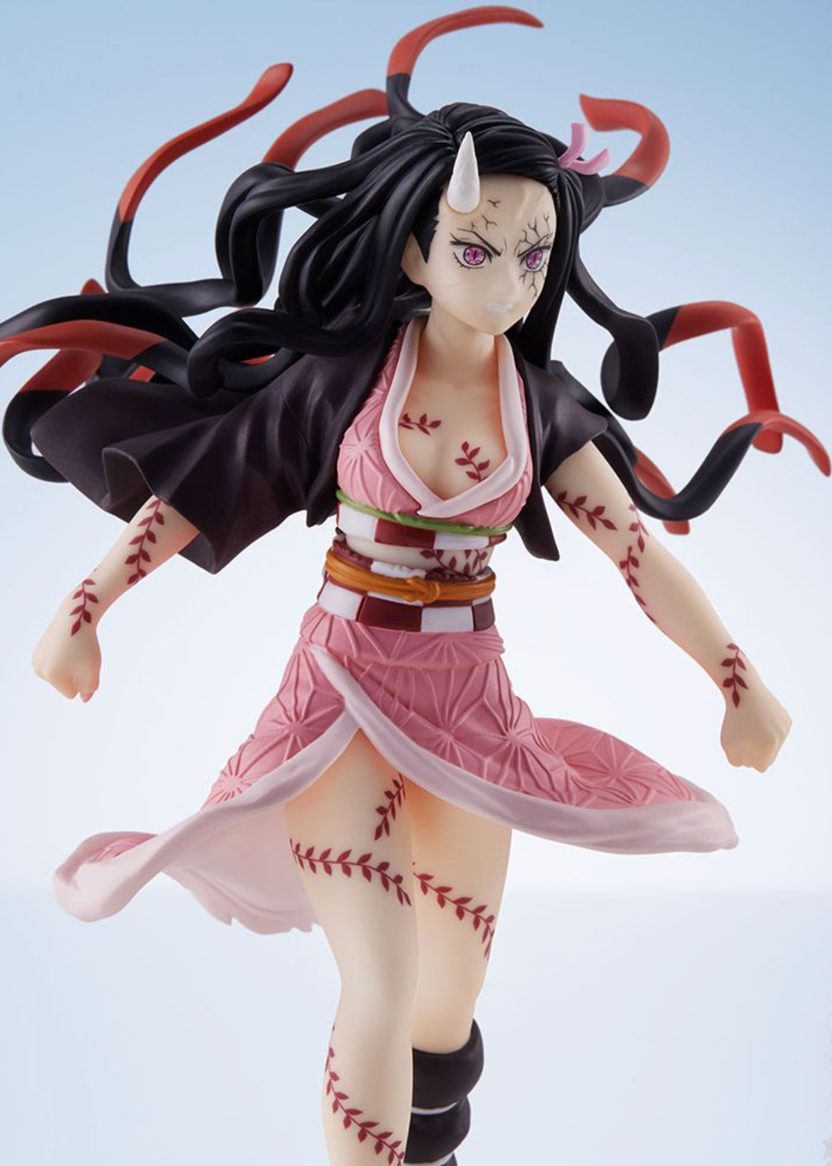 Aniplex Nezuko Kamado Demon Form Advancing Version ConoFig Figure from Demon Slayer: Kimetsu no Yaiba