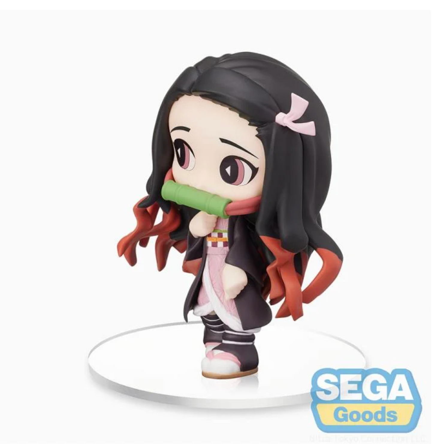 SEGA Nezuko Kamado PM Tip'n'Pop Figure from Demon Slayer: Kimetsu no Yaiba