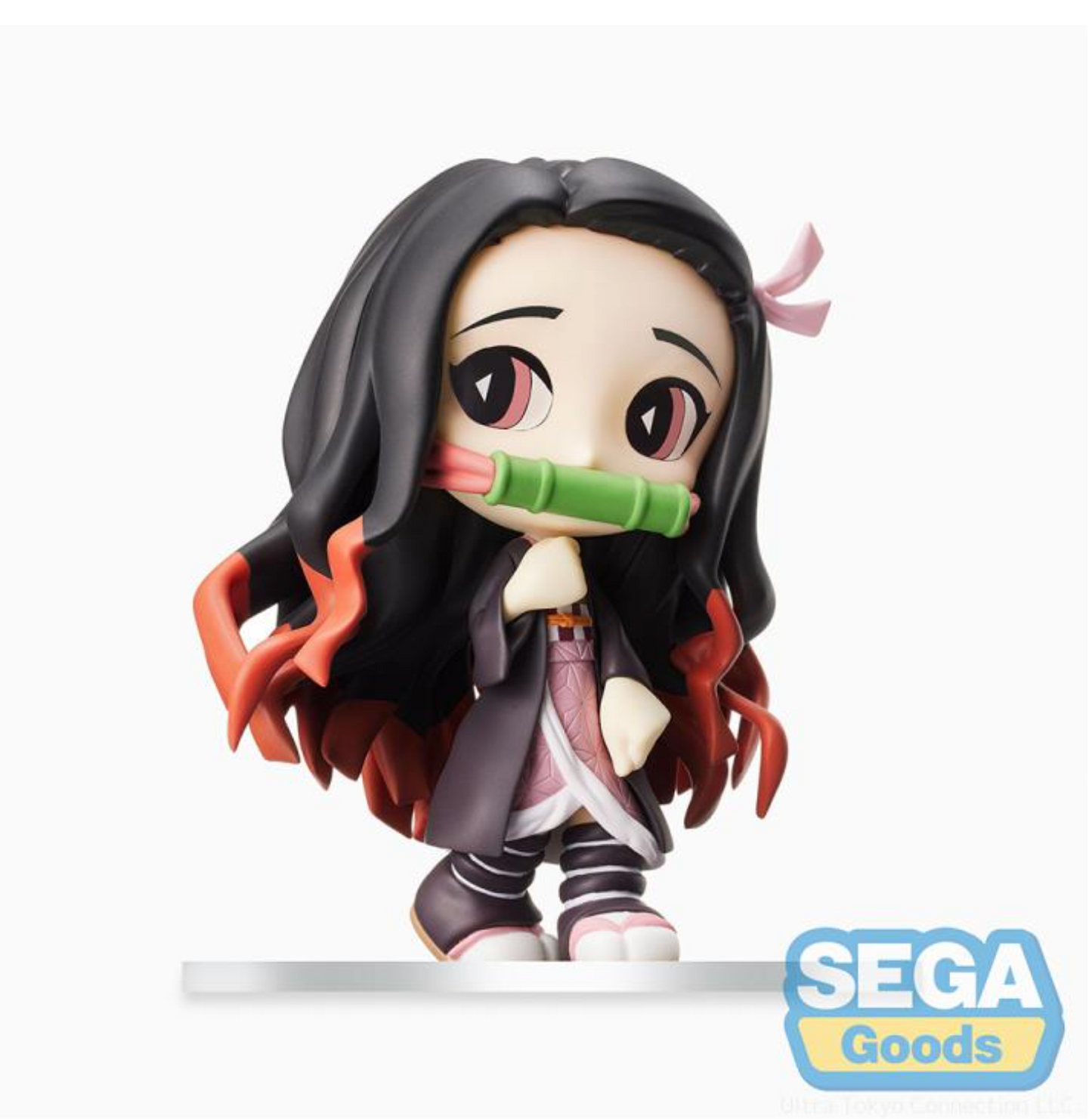 SEGA Nezuko Kamado PM Tip'n'Pop Figure from Demon Slayer: Kimetsu no Yaiba