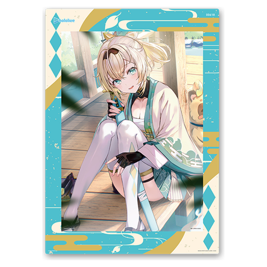 Ichiban Kuji Hololive vol.3 Kazama Iroha Visual Board featuring exclusive illustration by Ichigo Kagawa