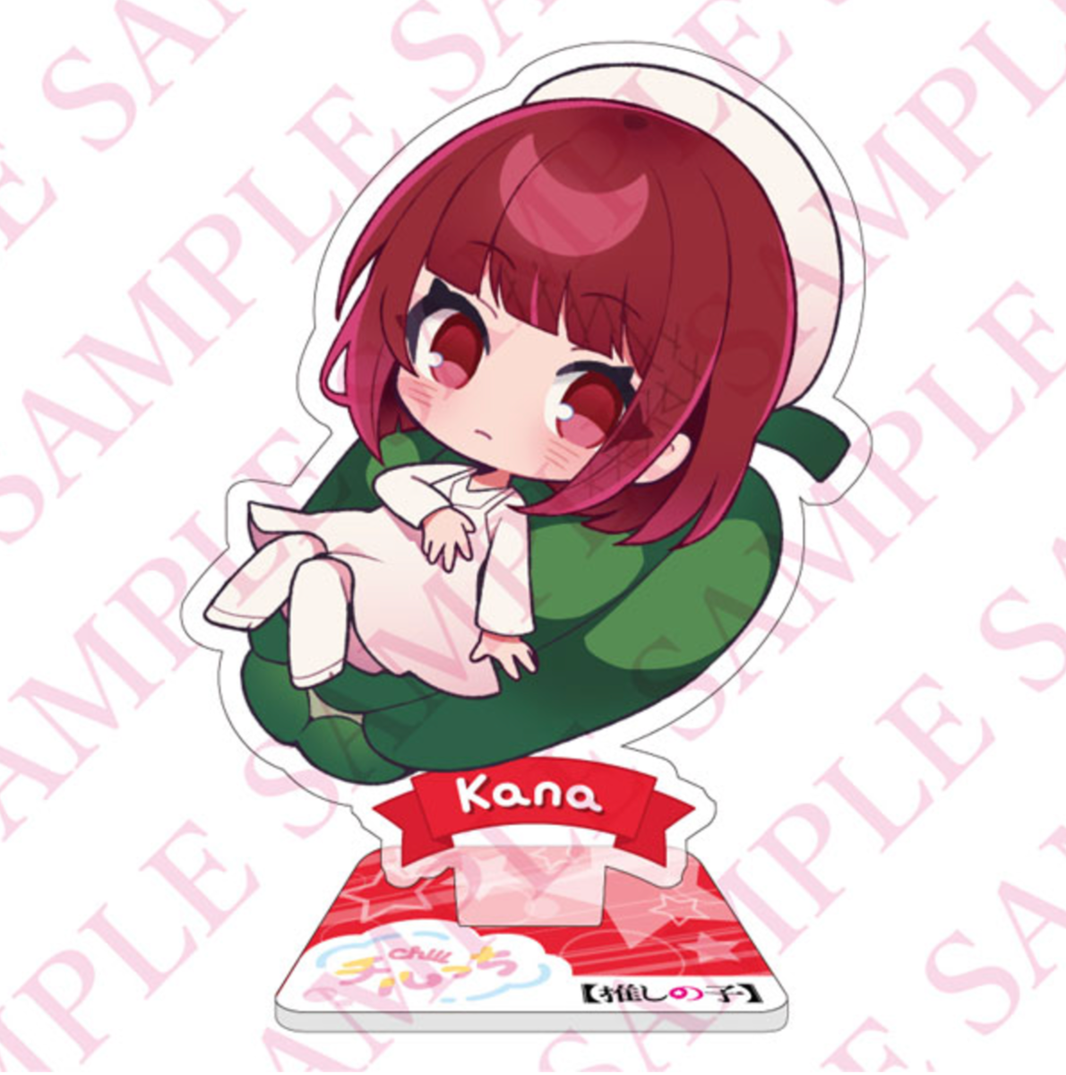 Oshi no Ko Chillchi Acrylic Stand - 7 trading designs in a relaxing theme, featuring acrylic characters from the TV anime Oshi no Ko.