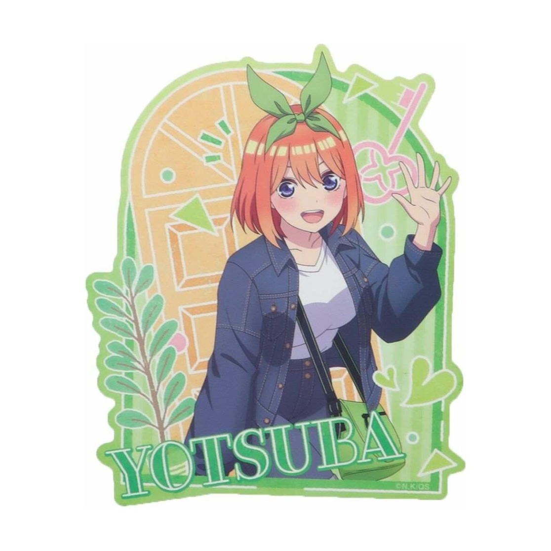 The Quintessential Quintuplets Travel Sticker Yotsuba Nakano “I’m Back” -Mini Akihabara