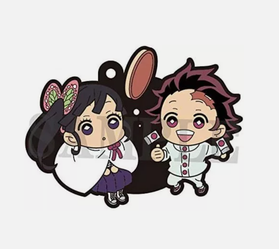  MegaHouse Demon Slayer: Kimetsu no Yaiba Rubber Mascot Buddy Collection Vol. 3 keychain.