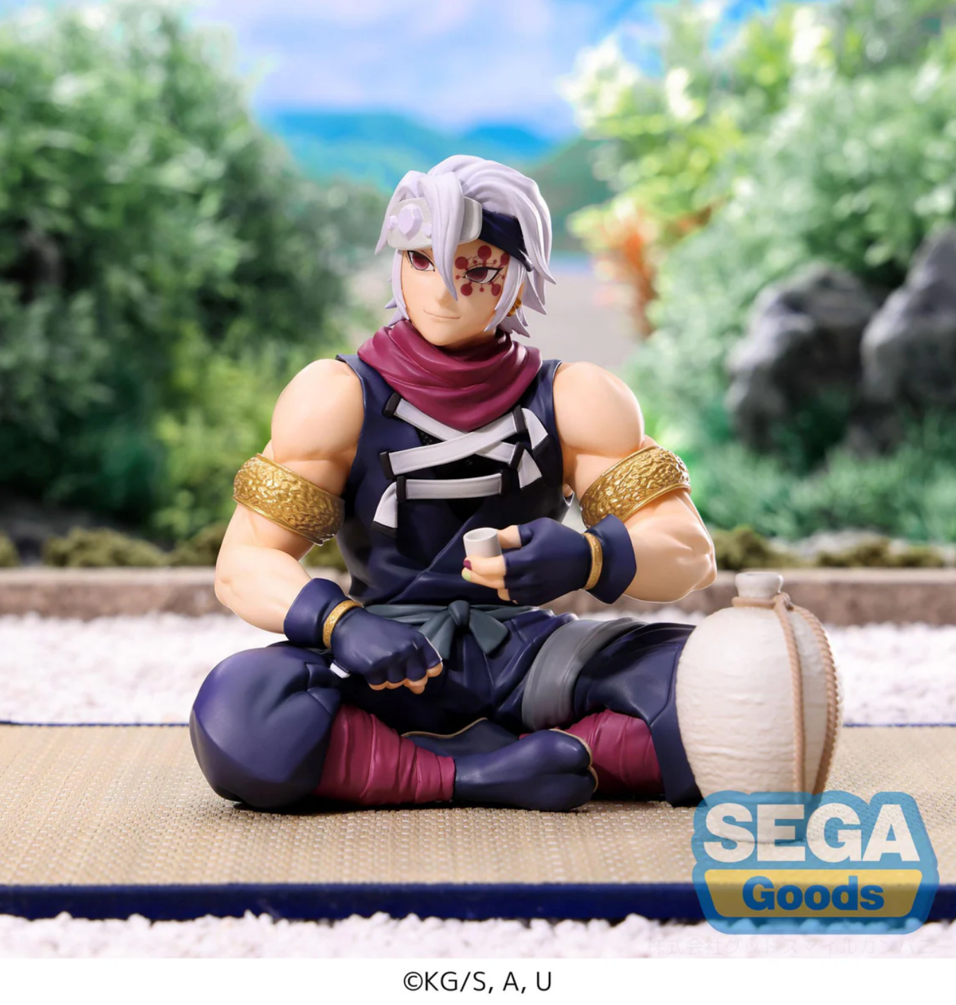 SEGA Tengen Uzui Shinobi PM Perching Figure from Demon Slayer: Kimetsu no Yaiba