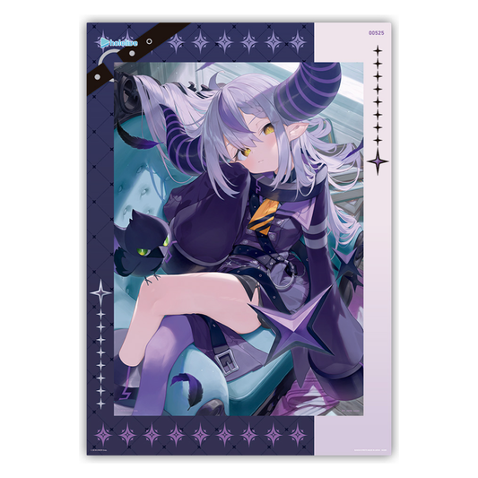 Ichiban Kuji Hololive vol.4 Laplace Darkness Visual Board featuring exclusive illustration