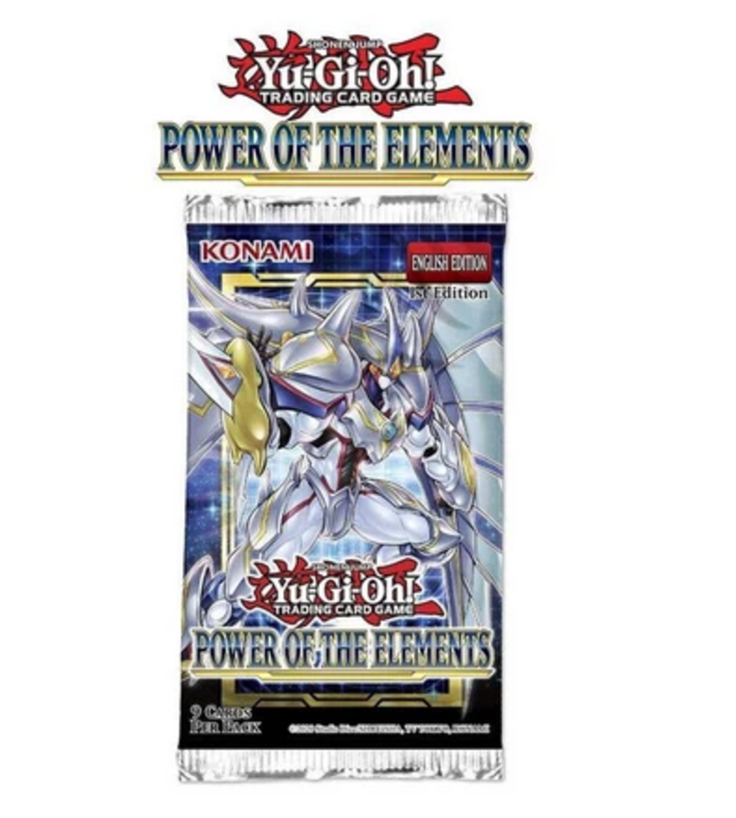 Yu-Gi-Oh - OCG Duel Monsters - POWER OF THE ELEMENTS (Trading Card Game)(1 pack)