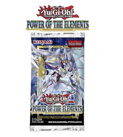 Yu-Gi-Oh - OCG Duel Monsters - POWER OF THE ELEMENTS (Trading Card Game)(1 pack)