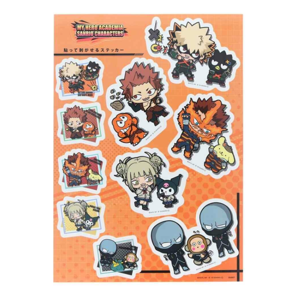 My Hero Academia - Removable Sticker Sanrio B -Mini Akihabara