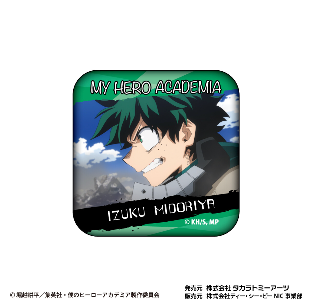 My Hero Academia - Scene Cut Square Pin Badge Box -Mini Akihabara