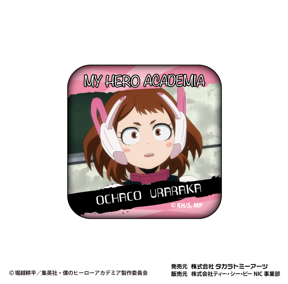 My Hero Academia - Scene Cut Square Pin Badge Box -Mini Akihabara