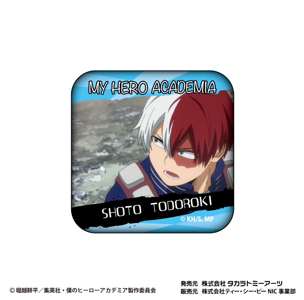 My Hero Academia - Scene Cut Square Pin Badge Box -Mini Akihabara