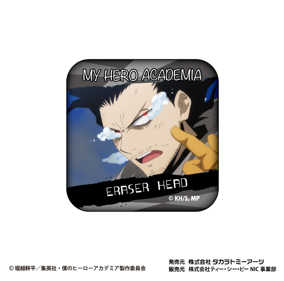 My Hero Academia - Scene Cut Square Pin Badge Box -Mini Akihabara