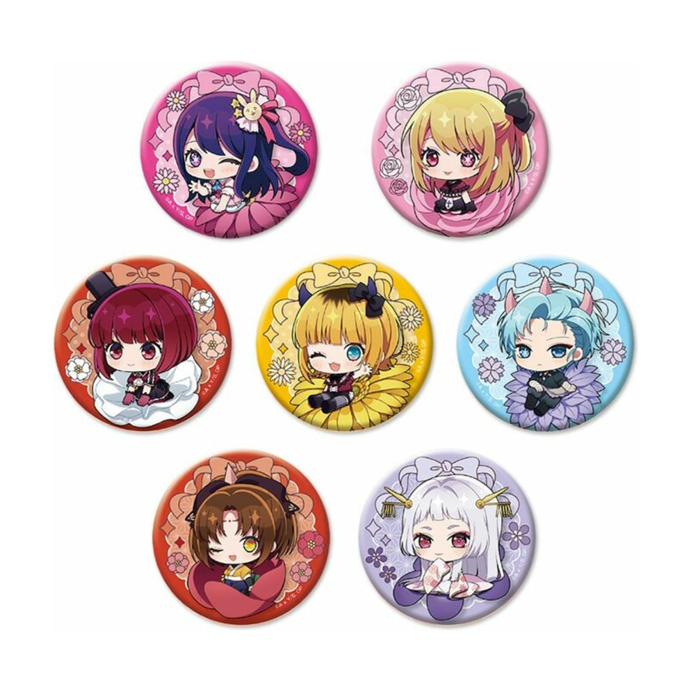 Oshi No Ko - Puchi Fure Glitter Can Badge -Mini Akihabara