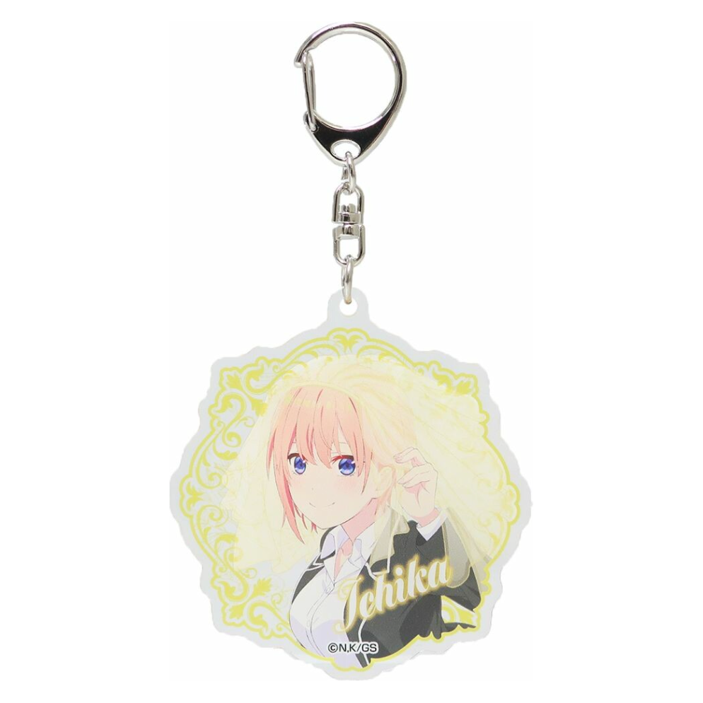 The Quintessential Quintuplets Acrylic Keychain - Ichika Nakano B available at Mini Akihabara Huntington Beach - A perfect collectible for anime fans.