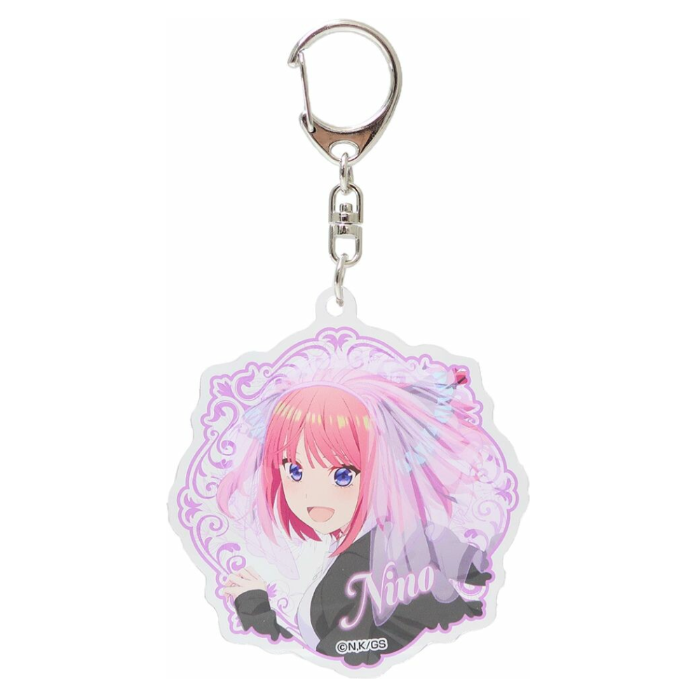 The Quintessential Quintuplets Acrylic Keychain - Nino Nakano B available at Mini Akihabara Huntington Beach - A perfect collectible for anime fans.