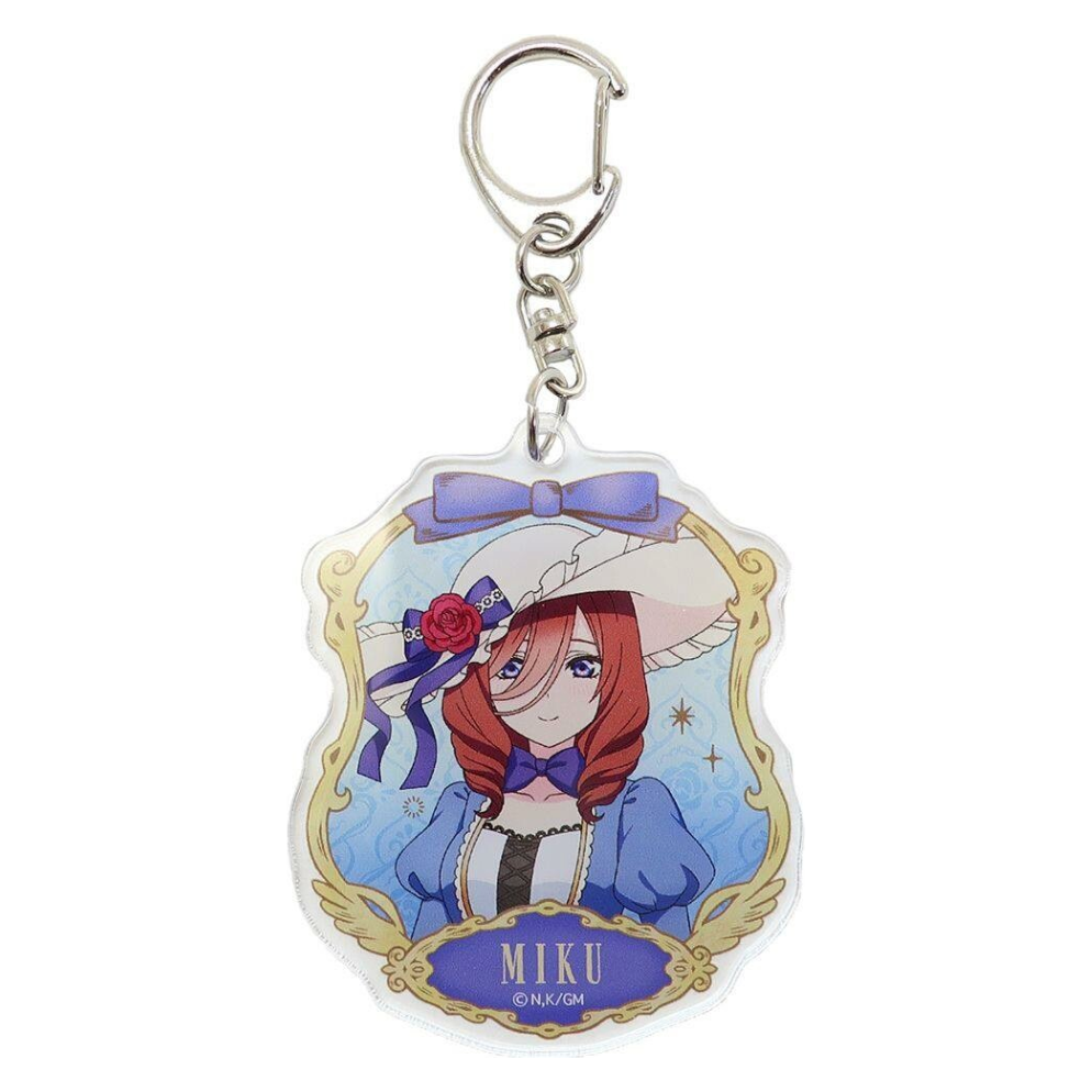 The Quintessential Quintuplets - Die-Cut Acrylic Keychain Miku - Mini Akihabara