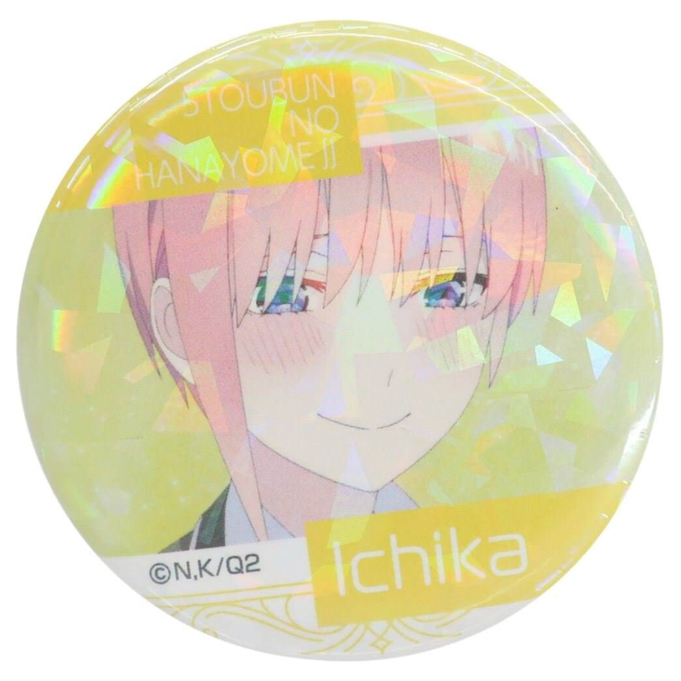 The Quintessential Quintuplets Sparkling CAN Badge Ichika A -Mini Akihabara