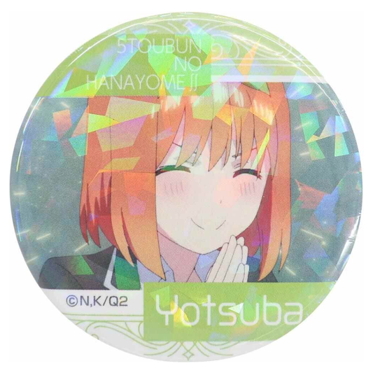 The Quintessential Quintuplets Sparkling CAN Badge Yotsuba -Mini Akihabara