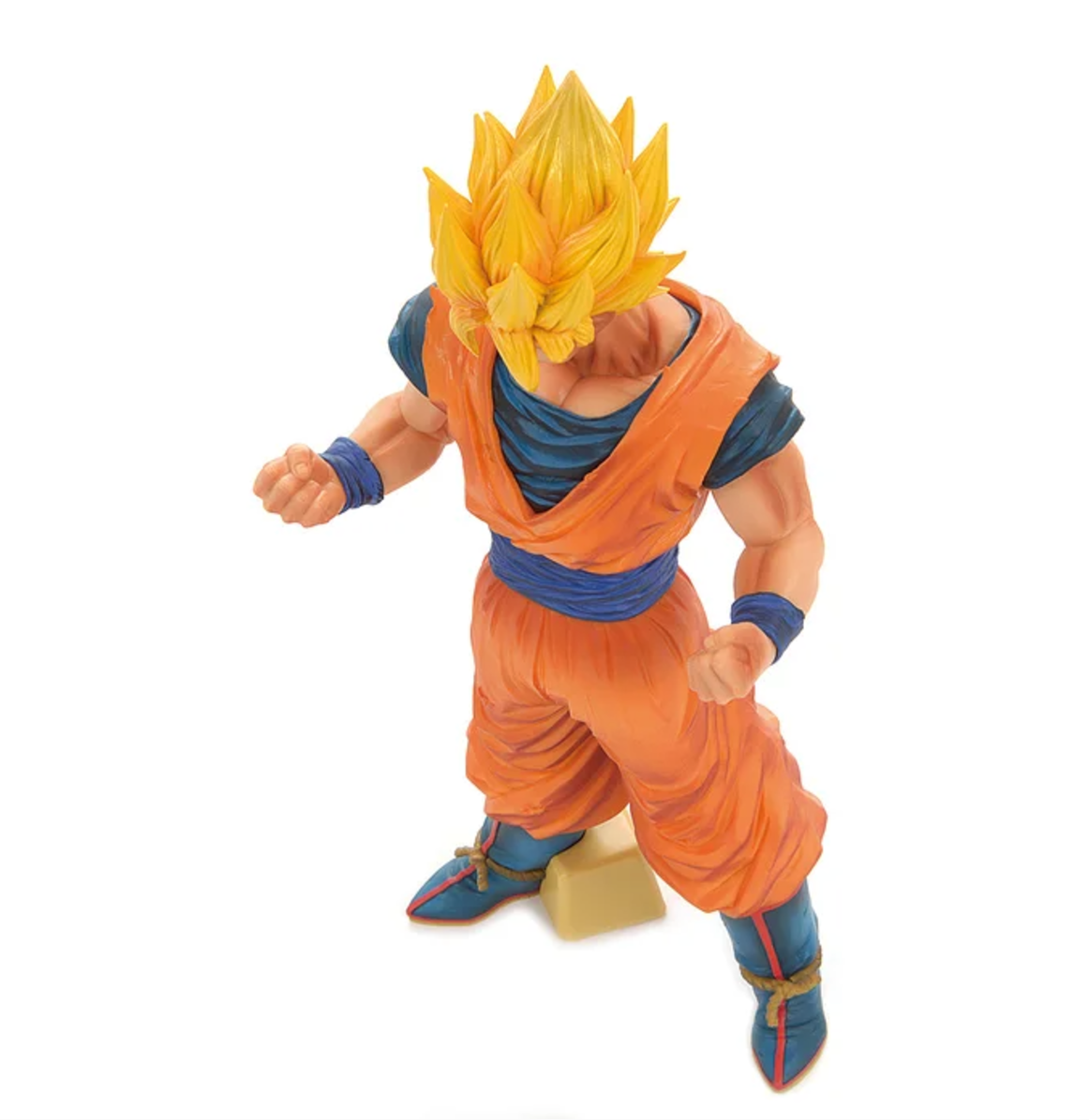 Dragon Ball Z Grandista Resolution of Soldiers Son Goku 11-inch figure with stand, highlighting Goku’s intense energy and iconic personality, available at Mini Akihabara.