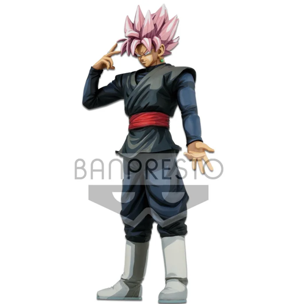 Dragon Ball Super Grandista Super Saiyan Rosé Goku Black Manga Dimensions figure by Banpresto, available at Mini Akihabara in Huntington Beach.