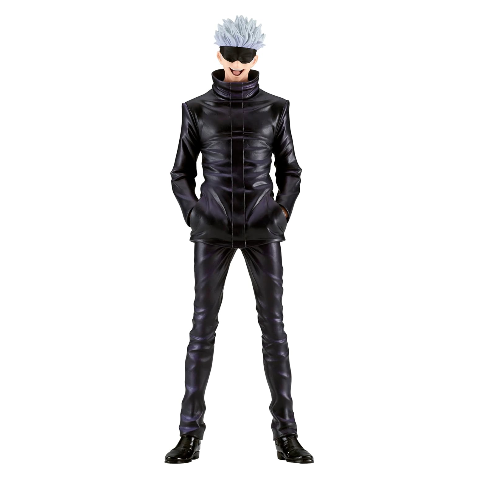 Jujutsu Kaisen King of Artist Satoru Gojo Action Figure, an 8.7-inch detailed collectible by Bandai Spirits Banpresto, available at Mini Akihabara.