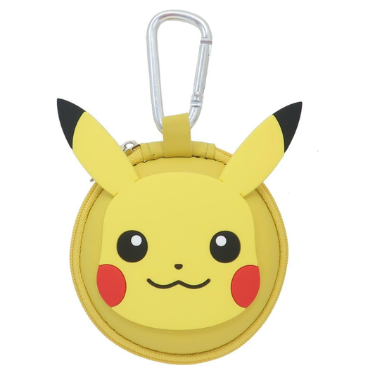 Pokémon Round Small Pouch featuring Pikachu, perfect for small accessories, available at Mini Akihabara in Huntington Beach.