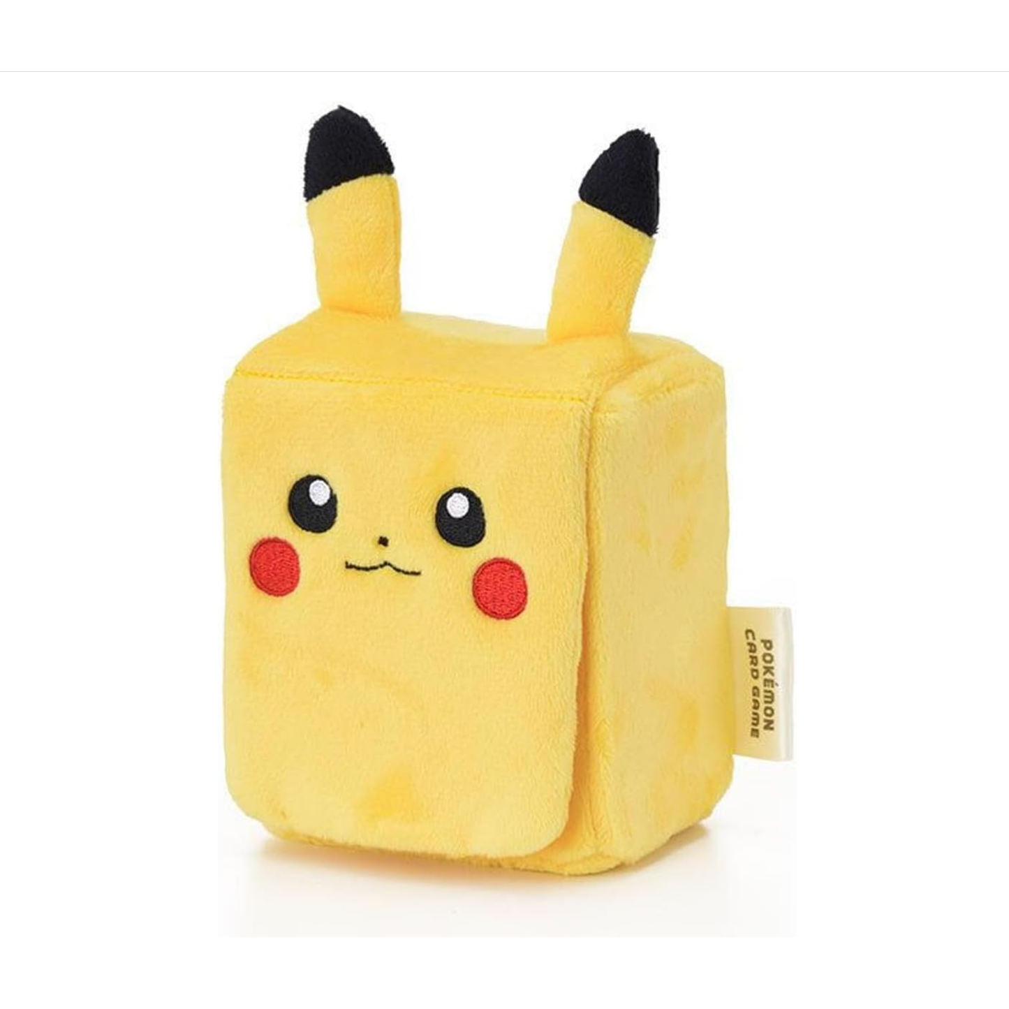 Pokémon Trading Card Game Scarlet & Violet Plush Deck Case featuring Pikachu, available at Mini Akihabara.