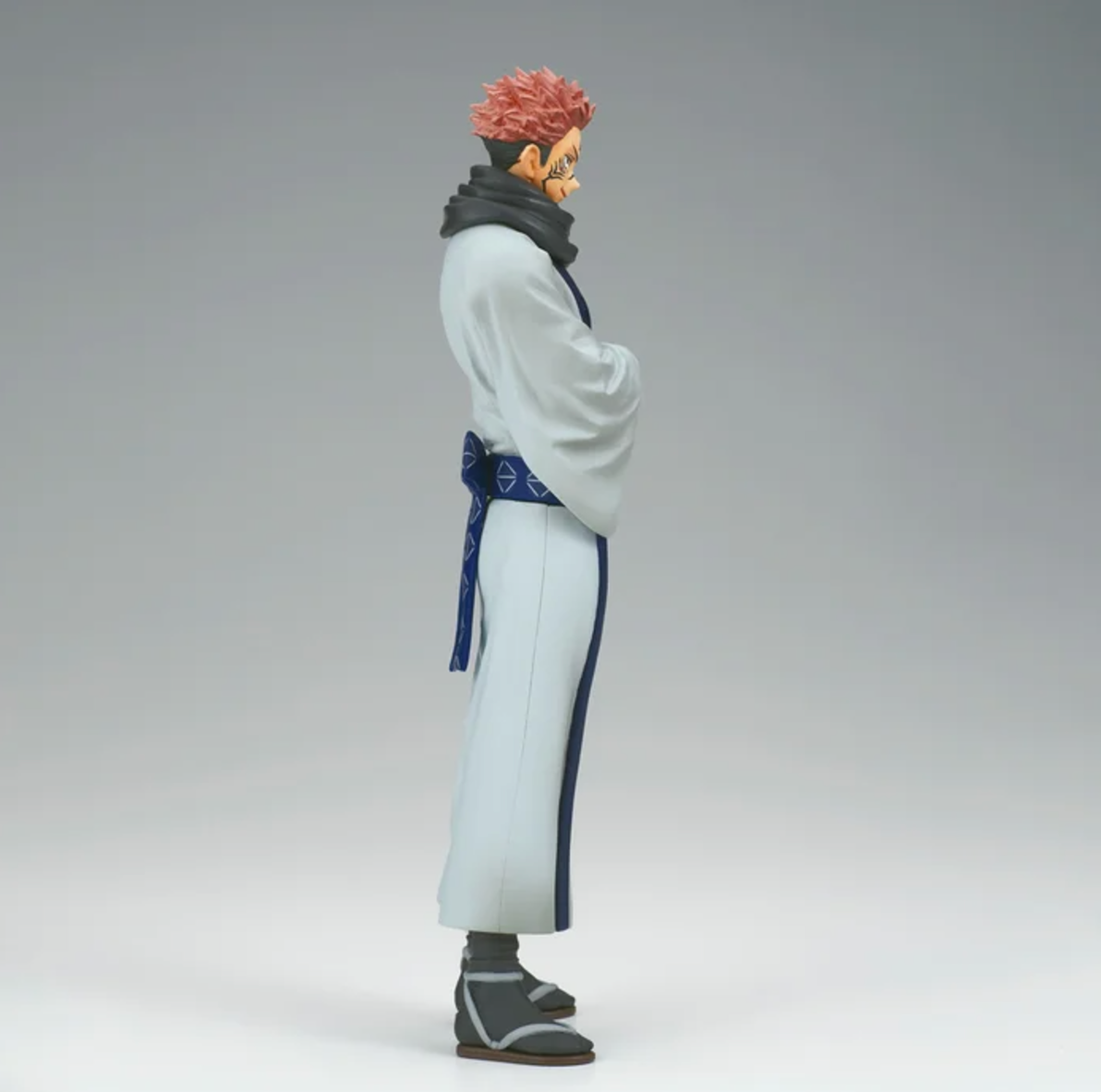 Jujutsu Kaisen King of Artist Sukuna 8.3-inch figure by Banpresto, featuring Sukuna in his iconic robes, available at Mini Akihabara.