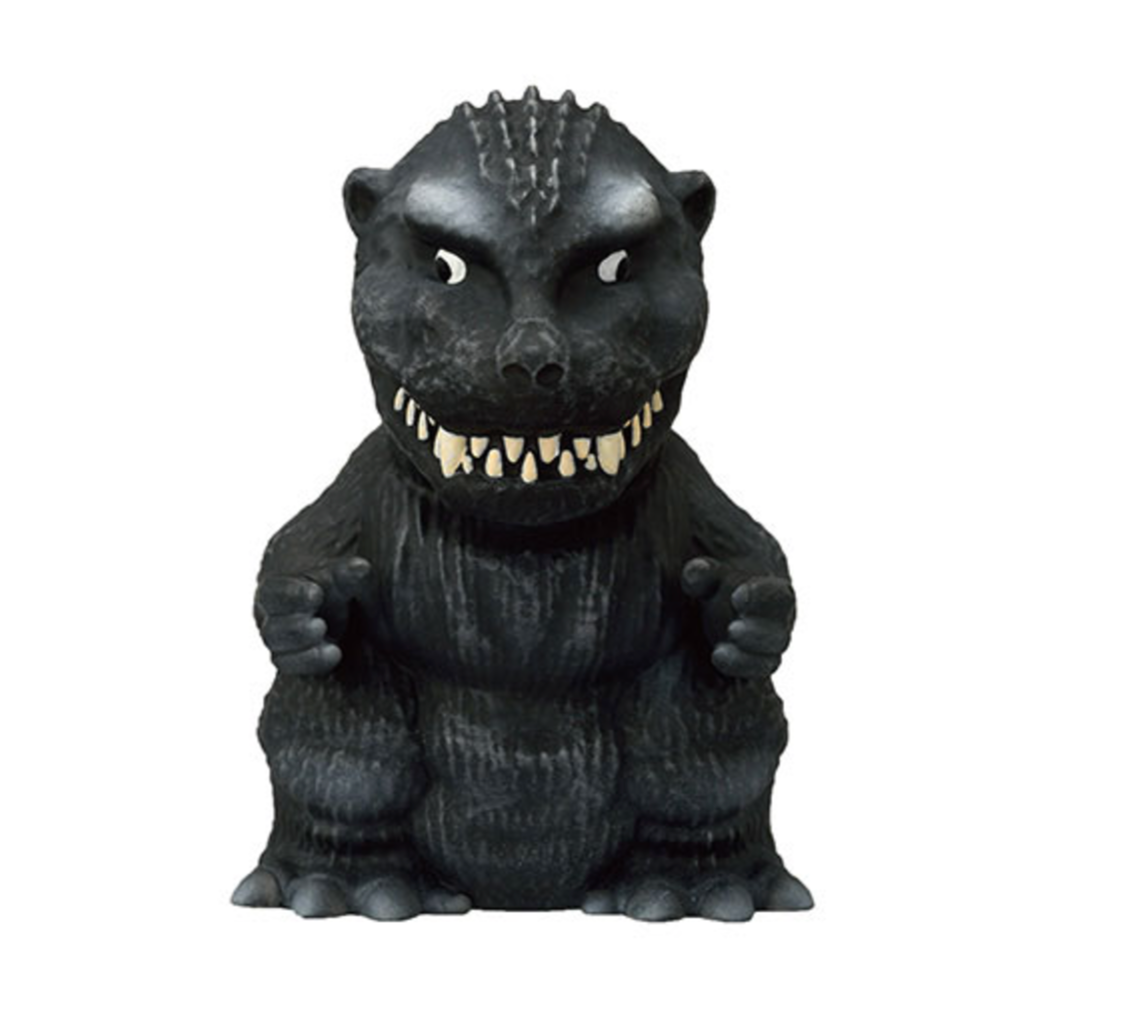 Godzilla Soft Vinyl Puppet Mascot featuring iconic kaiju like Godzilla, Mothra, and King Ghidorah in collectible PVC designs.