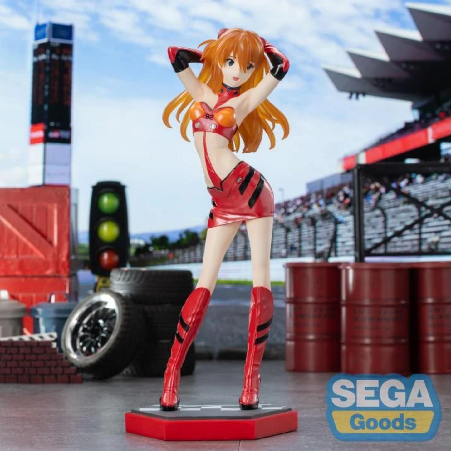 Evangelion - Racing Luminasta Asuka Shikinami Langley Figure (Pit Walk)