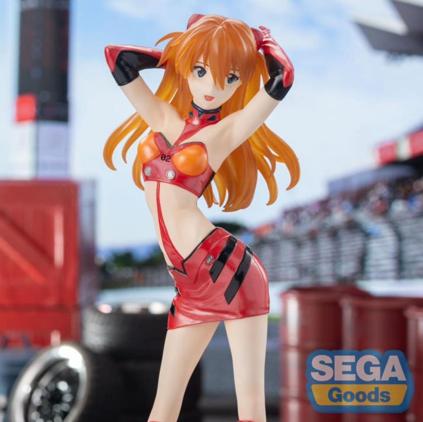 Evangelion - Racing Luminasta Asuka Shikinami Langley Figure (Pit Walk)