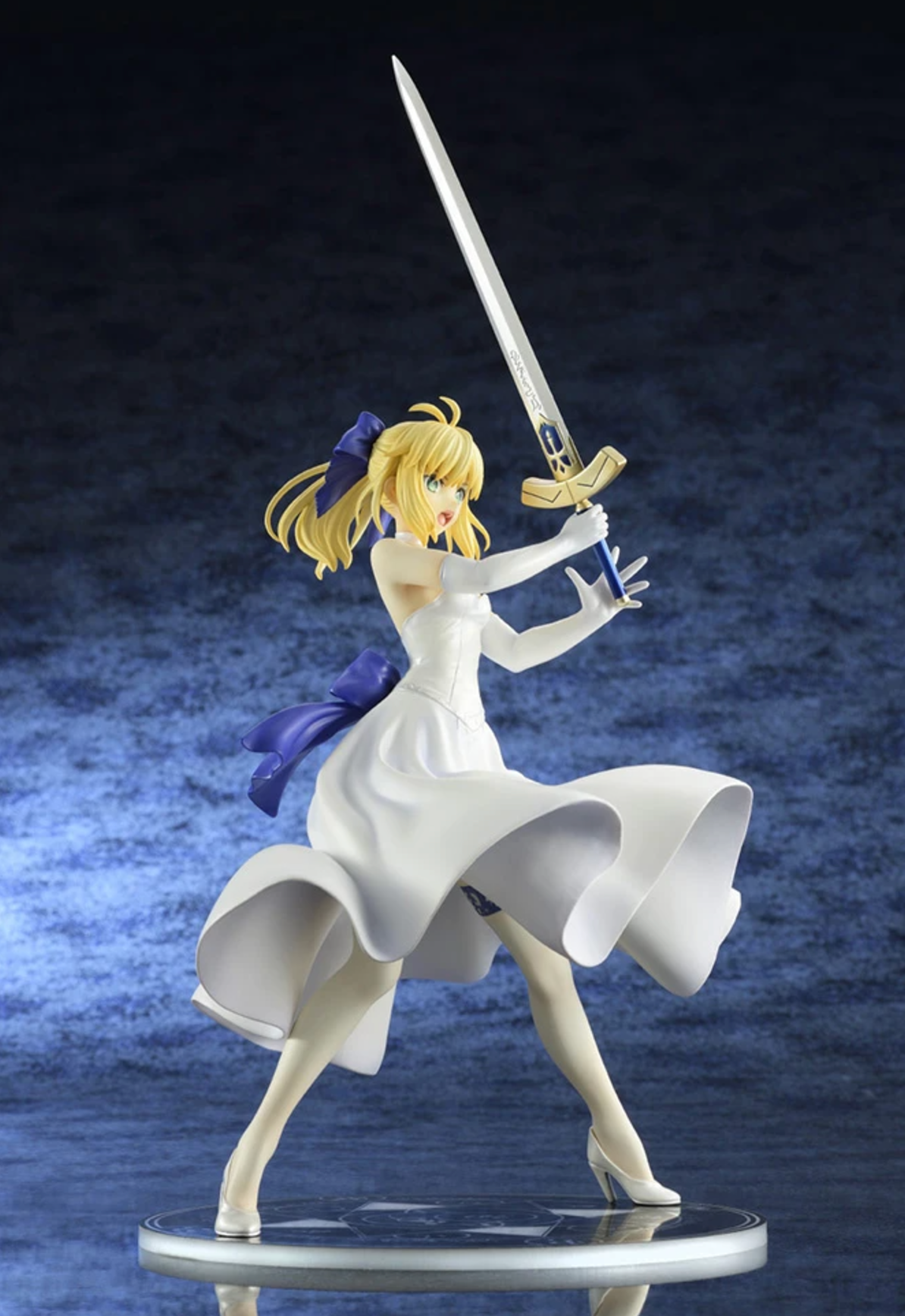 Fate/Stay Night - Saber White Dress 1/8 Scale Figure