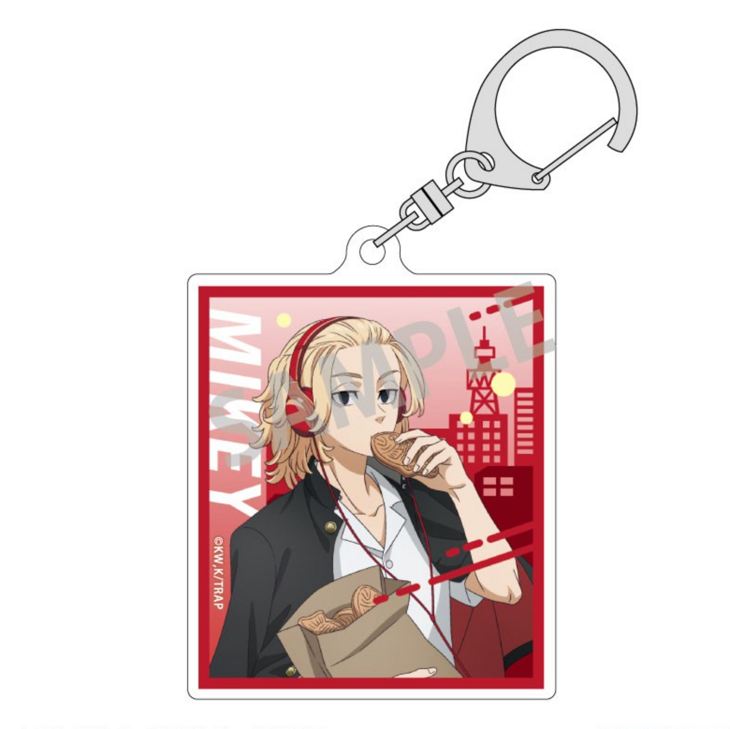 Tokyo Revengers Trading Acrylic Keychain “Music” (1 piece)